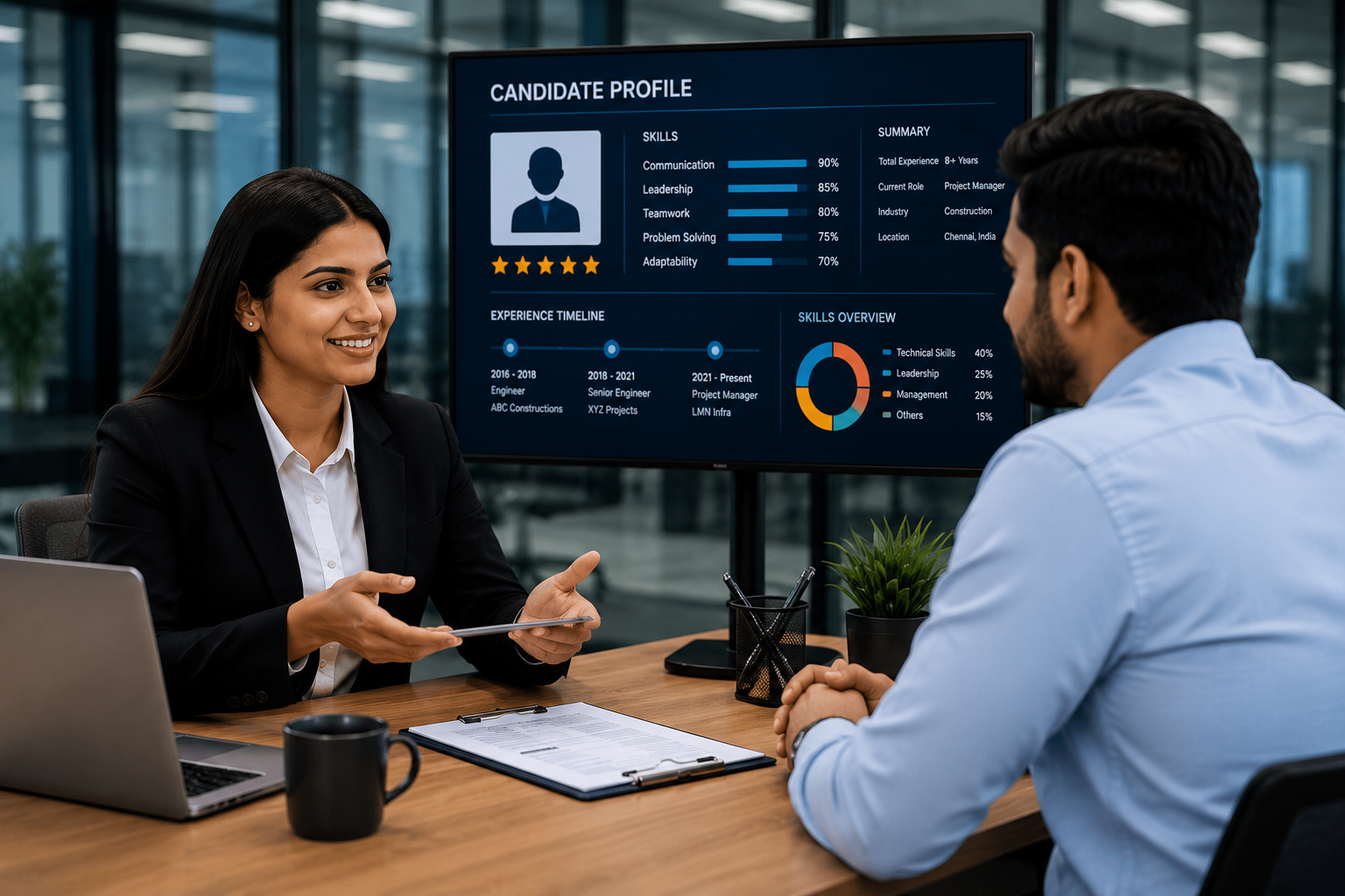 Candidate sourcing and recruitment – AthenaS